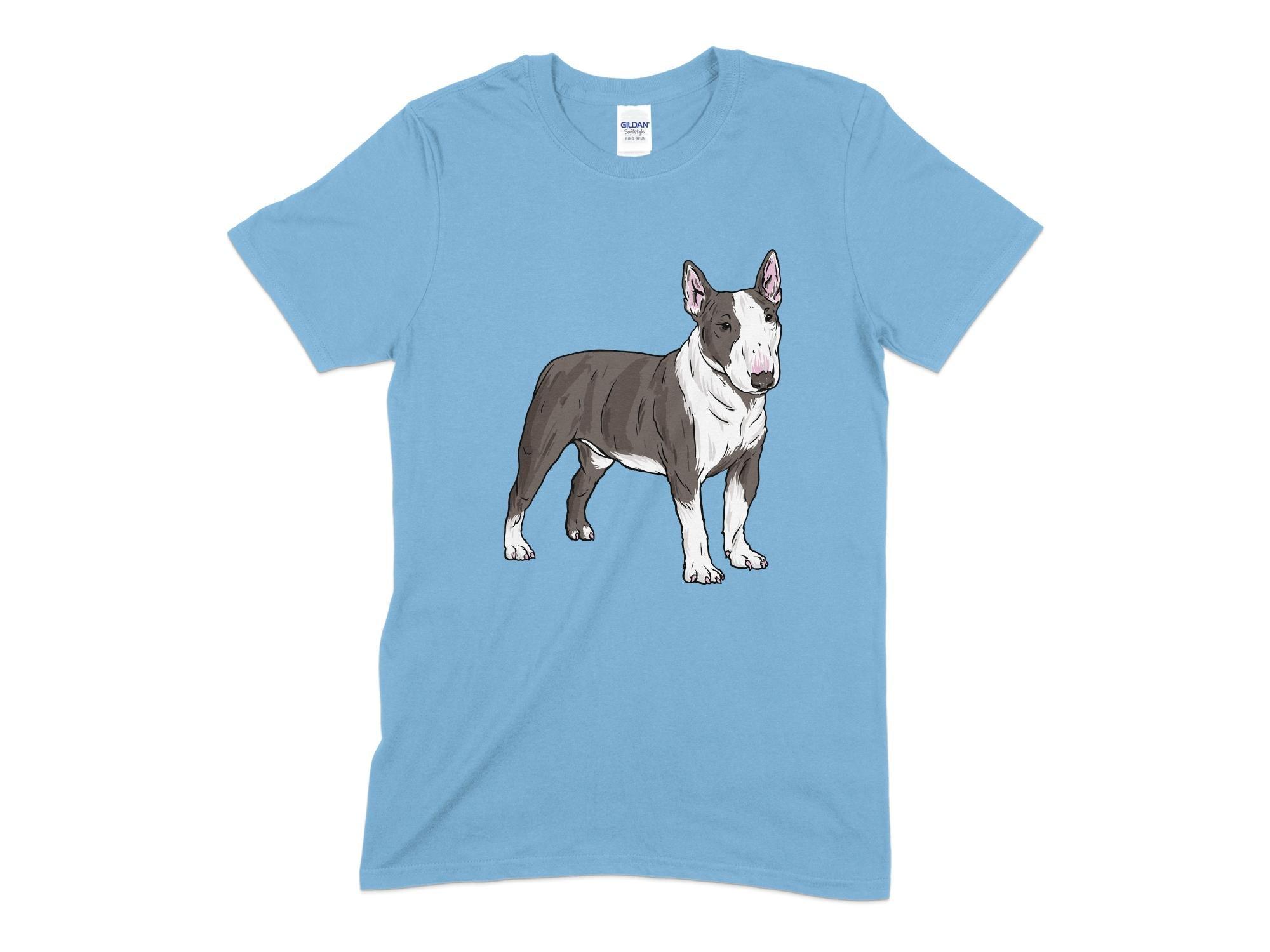 Miniature Bull Terrier Unisex T-Shirt-Tinted Tees