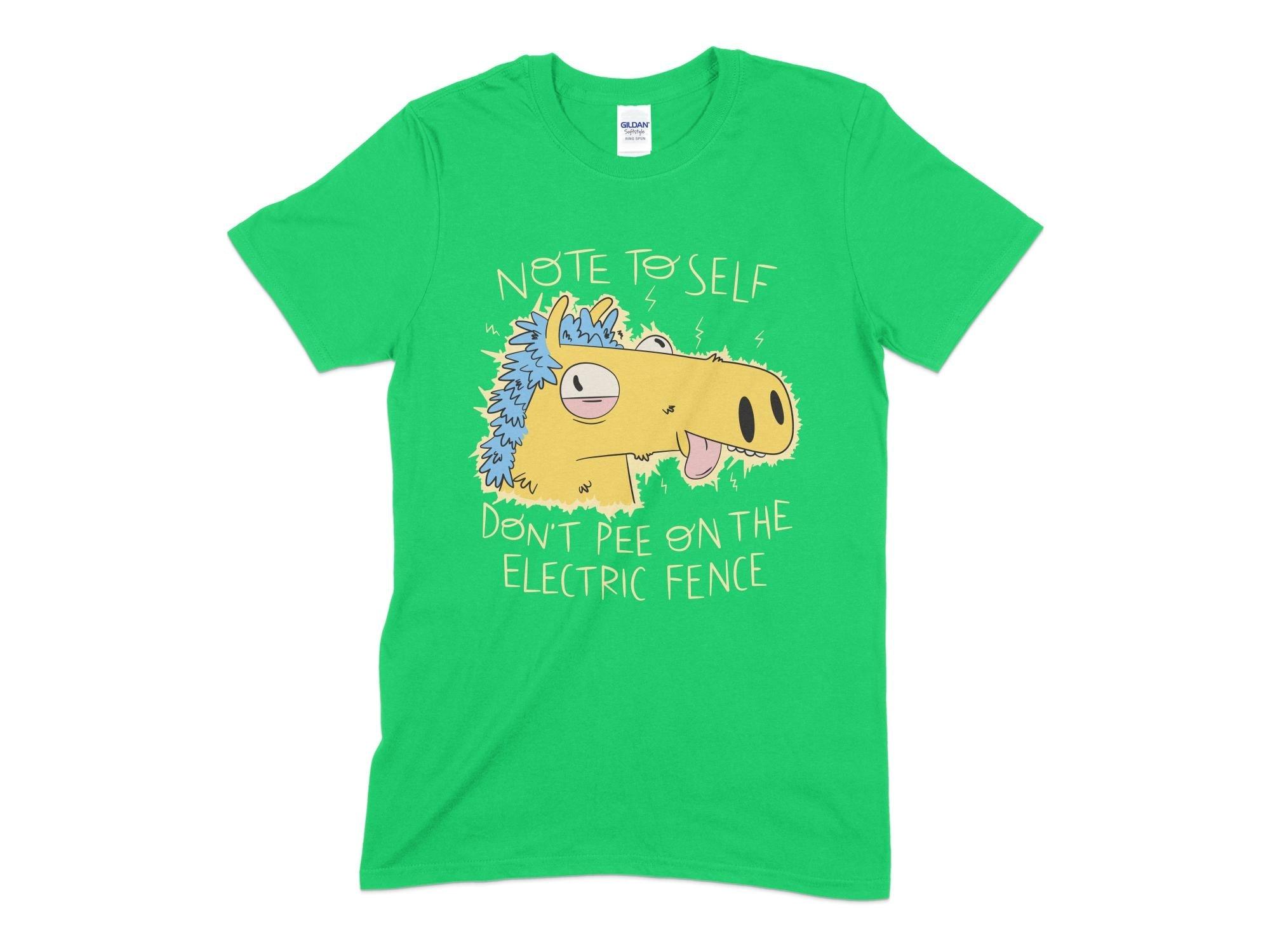 Electrocuted Horse Unisex T-Shirt-Tinted Tees