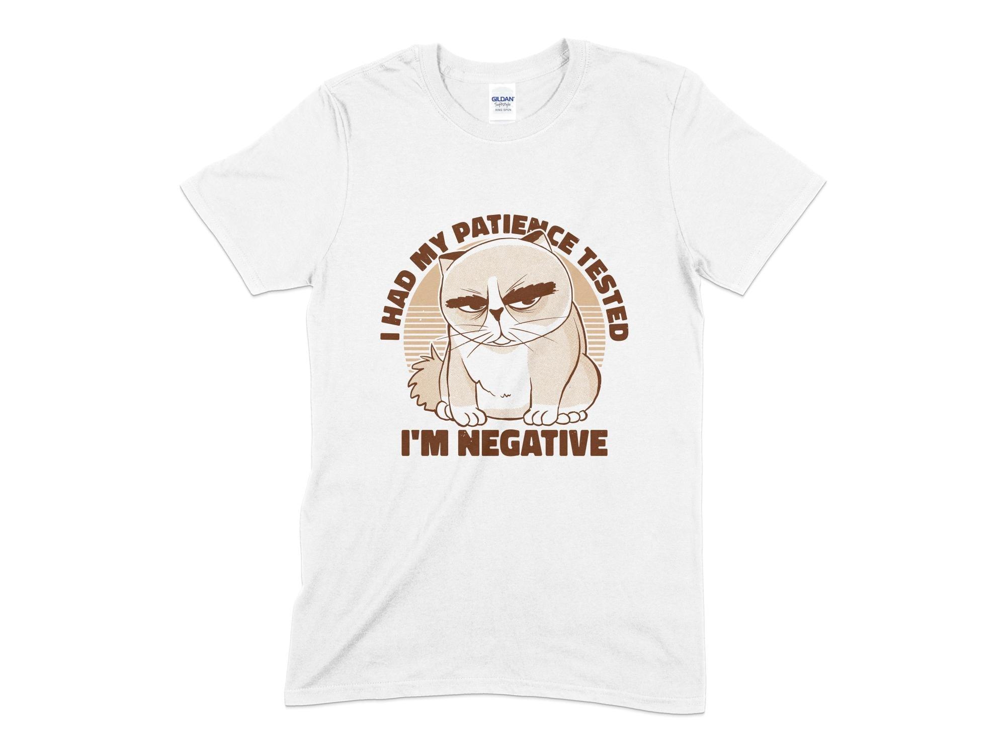 Bitter Cat Negative Unisex T-Shirt-Tinted Tees