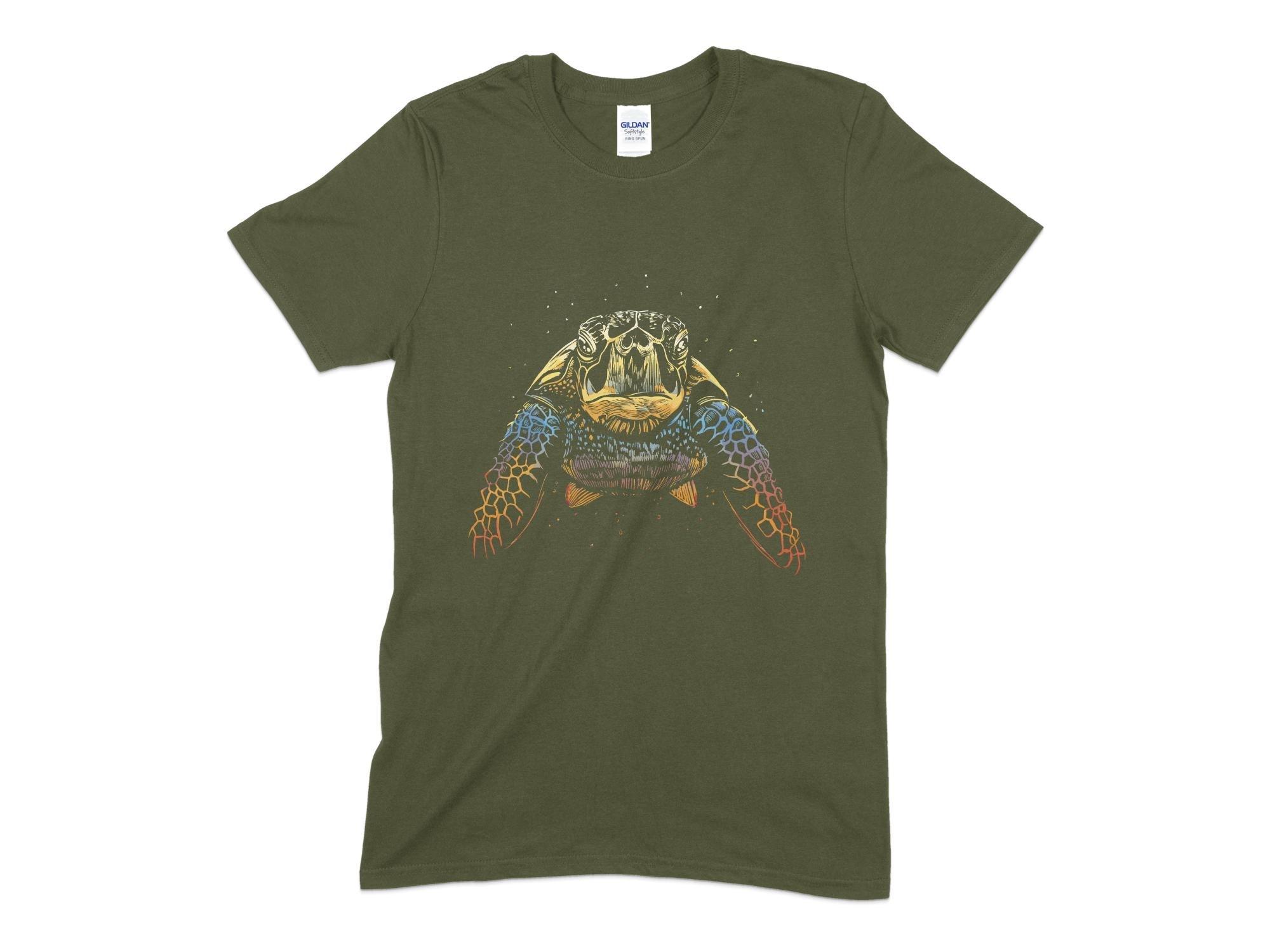 Turtle Colours Unisex T-Shirt-Tinted Tees