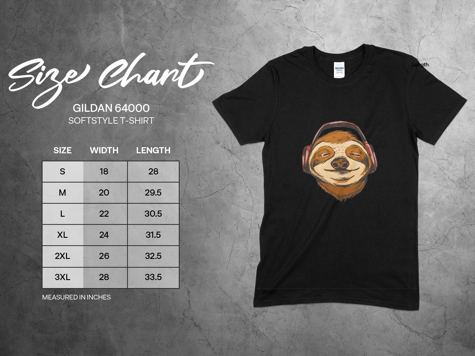 Sloth Headphones Unisex T-Shirt-Tinted Tees