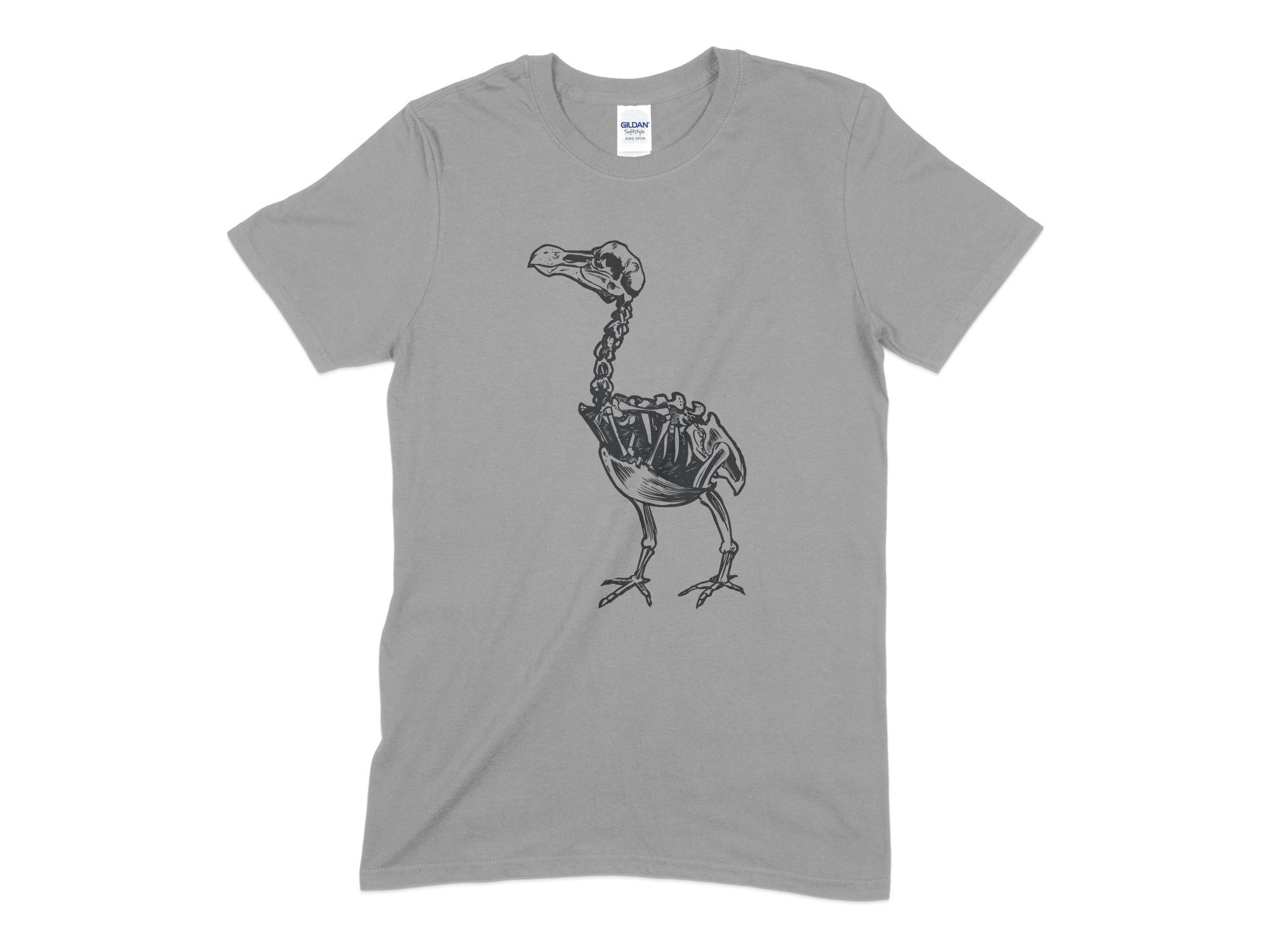 Dodo Bird Skeleton Unisex T-Shirt-Tinted Tees