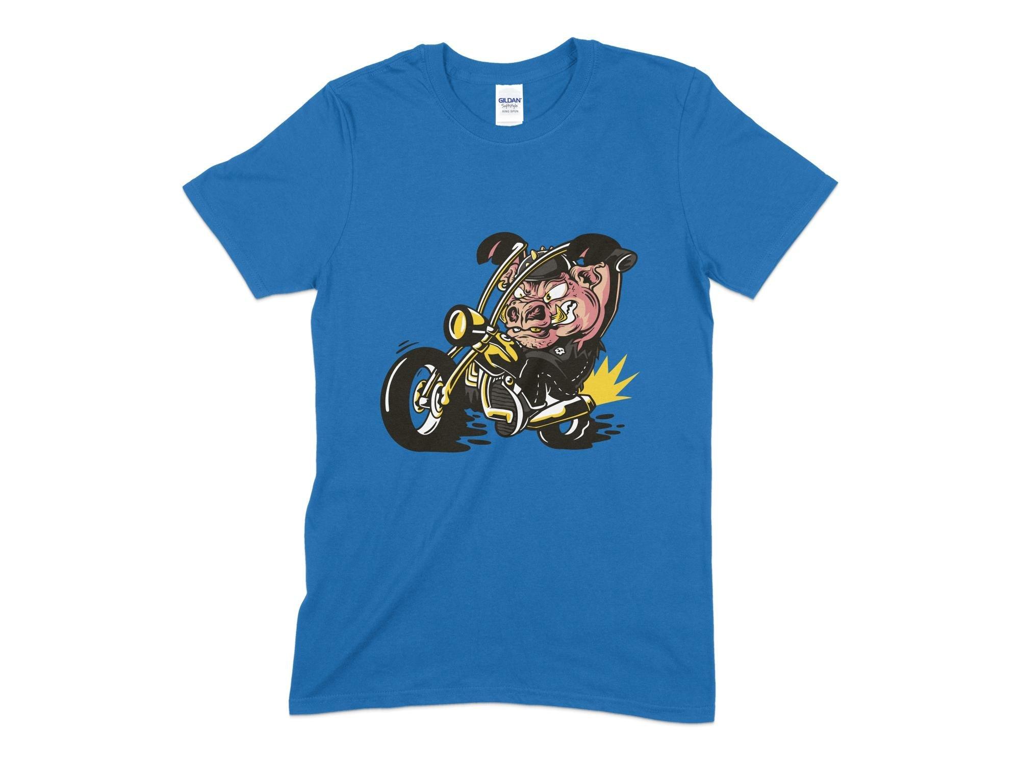 Biker PIG Unisex T-Shirt-Tinted Tees