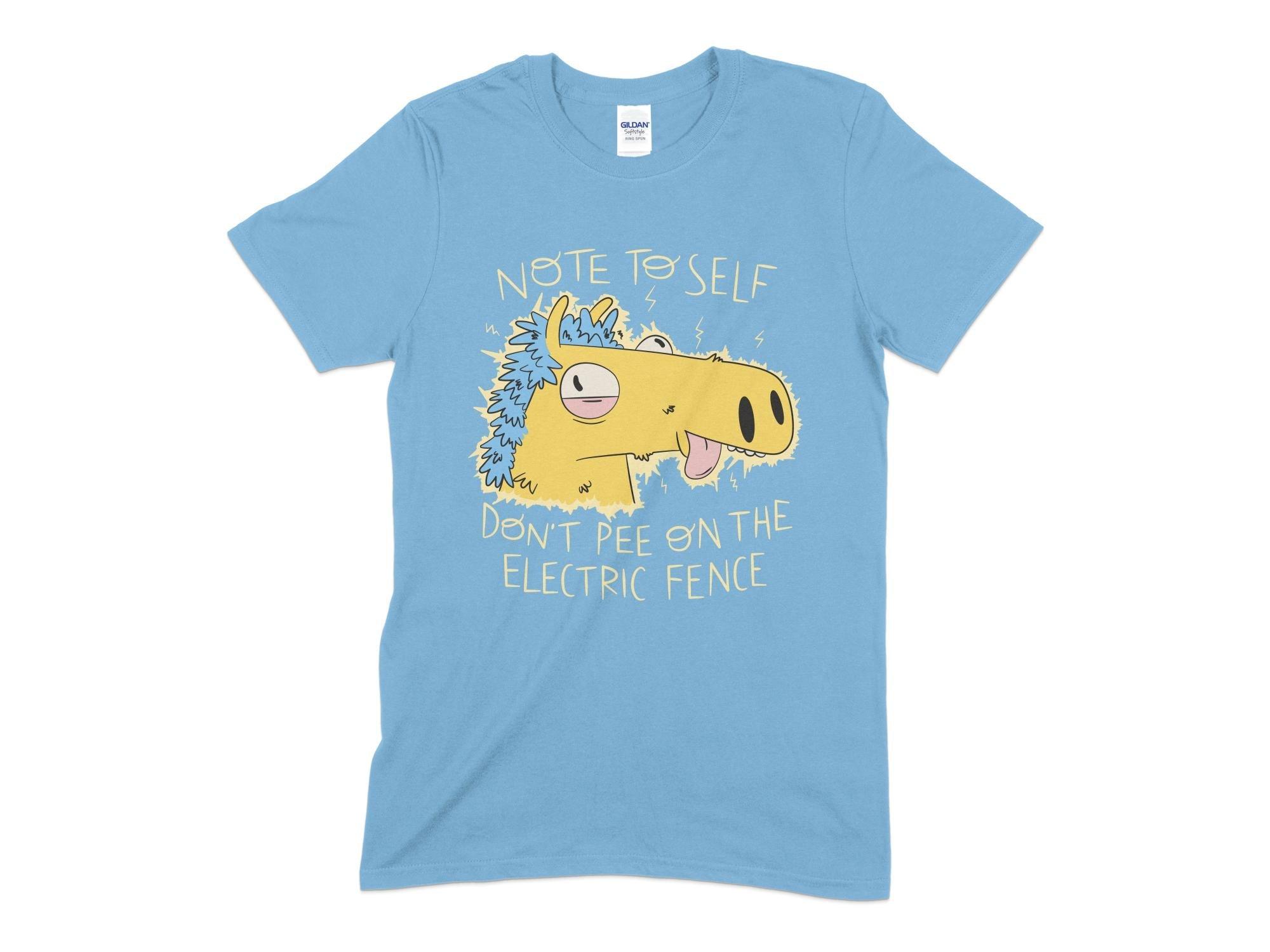 Electrocuted Horse Unisex T-Shirt-Tinted Tees