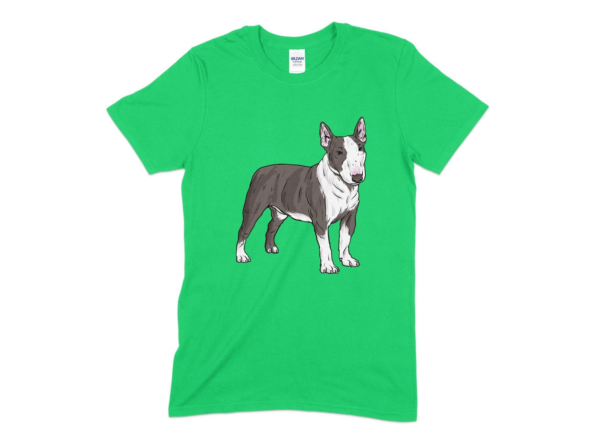 Miniature Bull Terrier Unisex T-Shirt-Tinted Tees