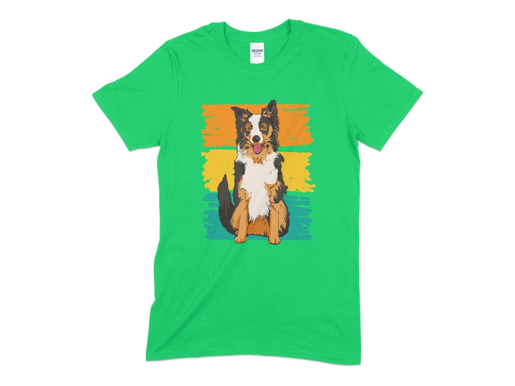 Border Collie Unisex T-Shirt-Tinted Tees