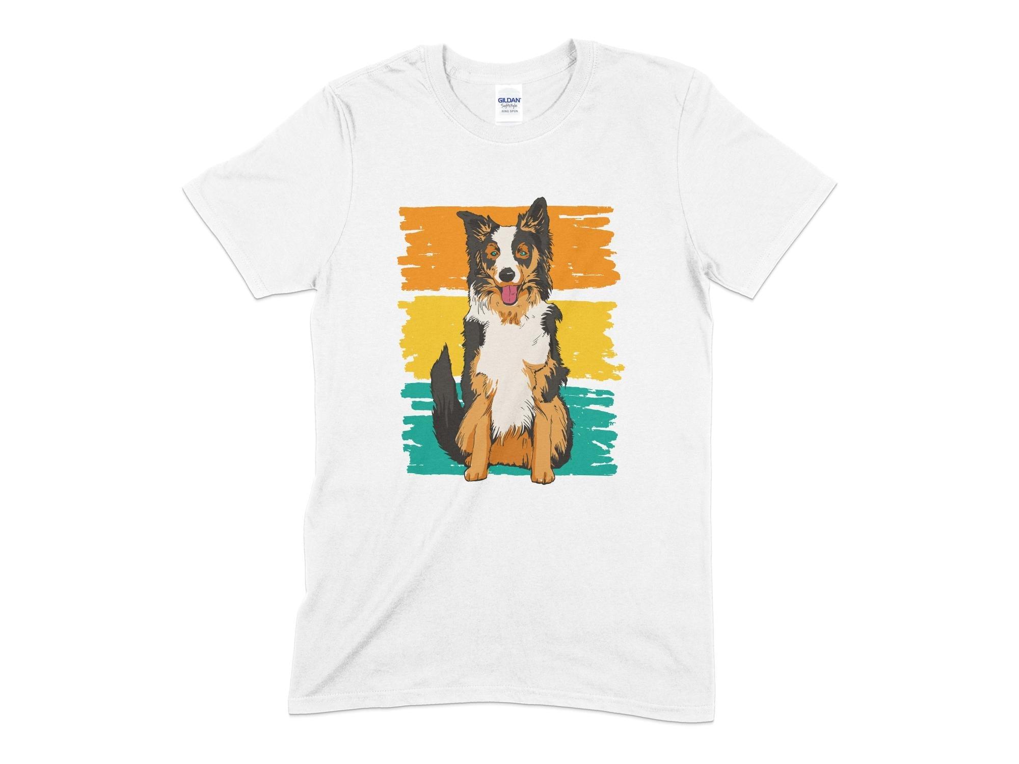 Border Collie Unisex T-Shirt-Tinted Tees