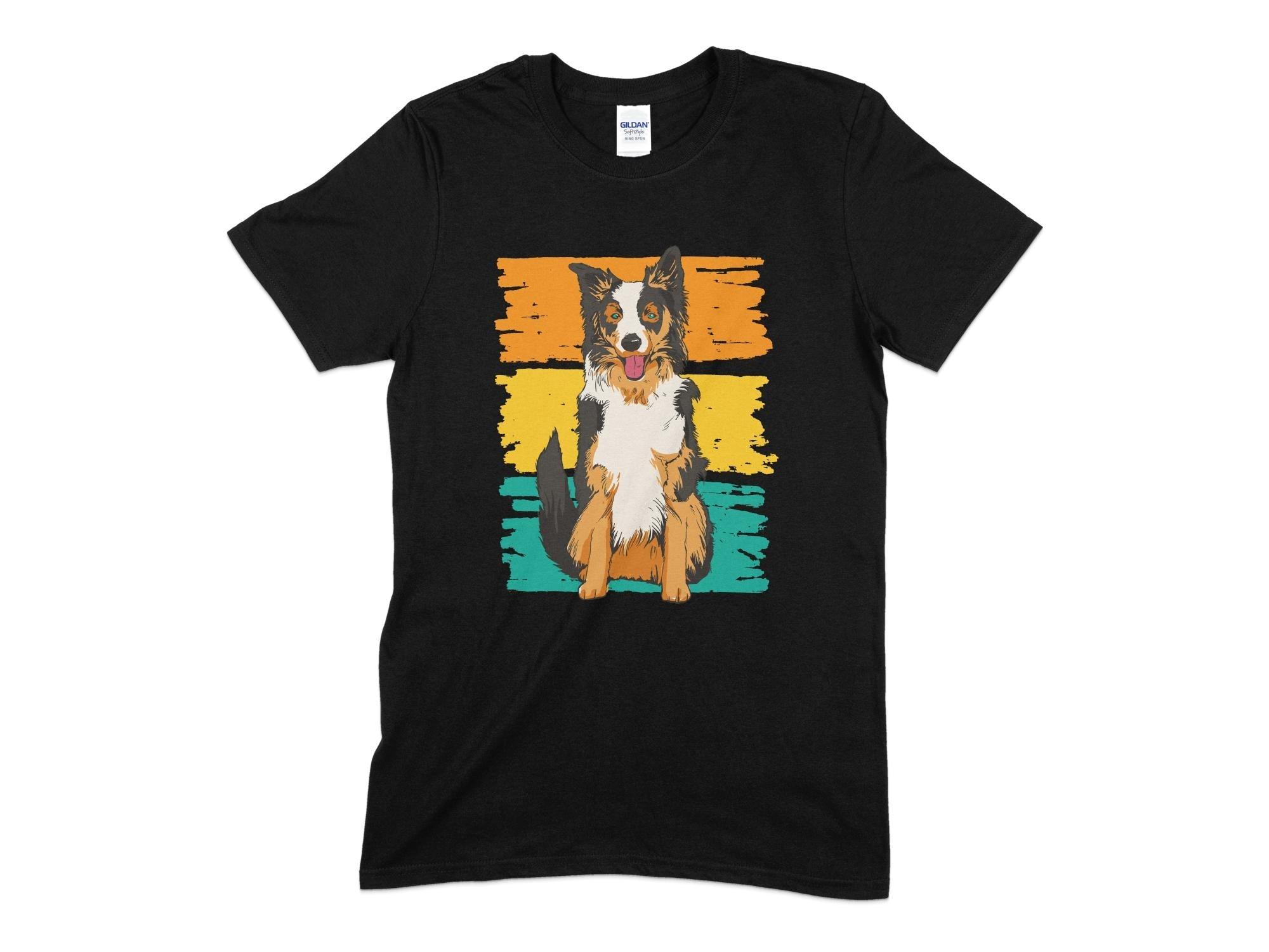 Border Collie Unisex T-Shirt-Tinted Tees