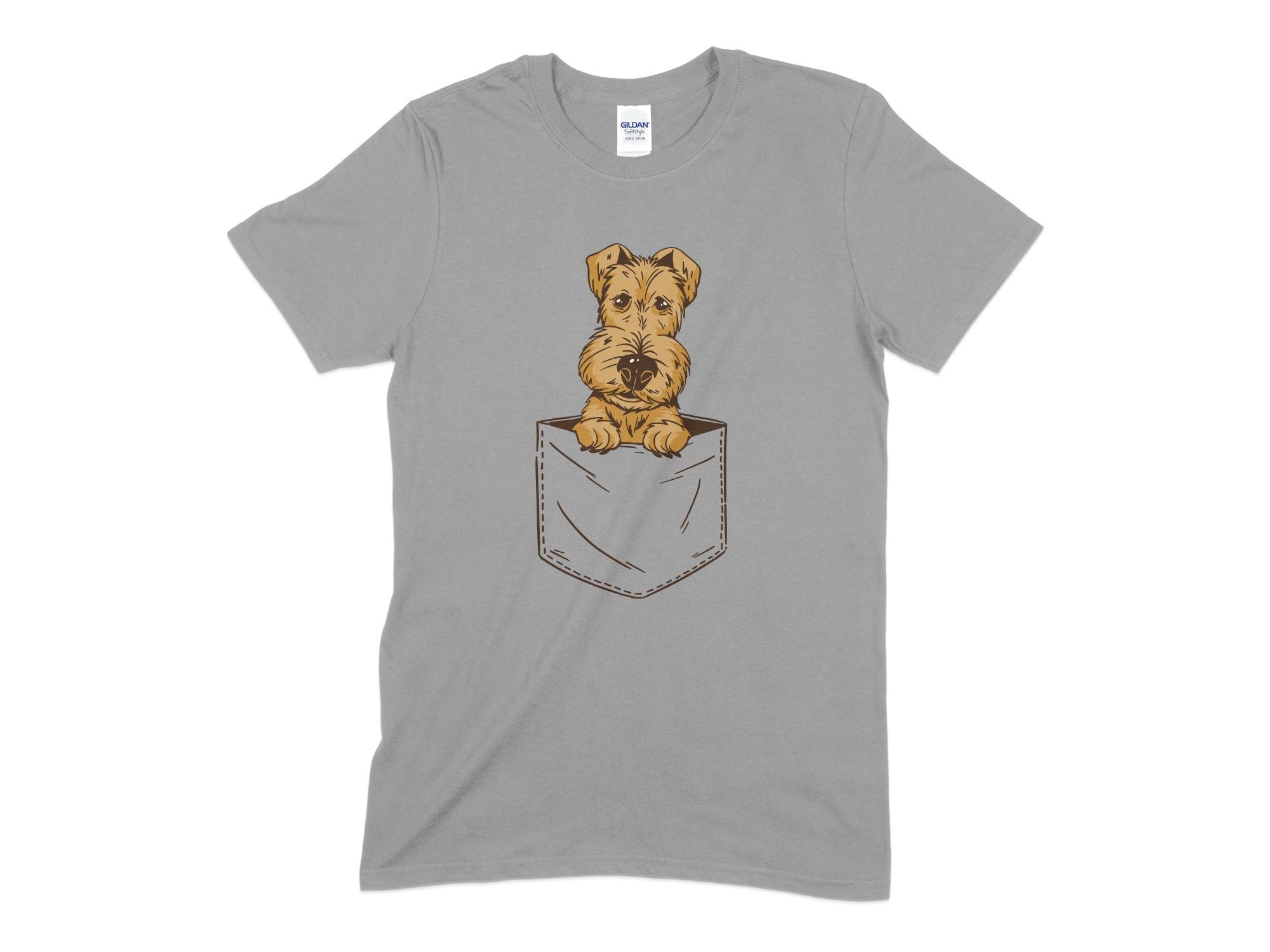 Dog Pocket Unisex T-Shirt-Tinted Tees