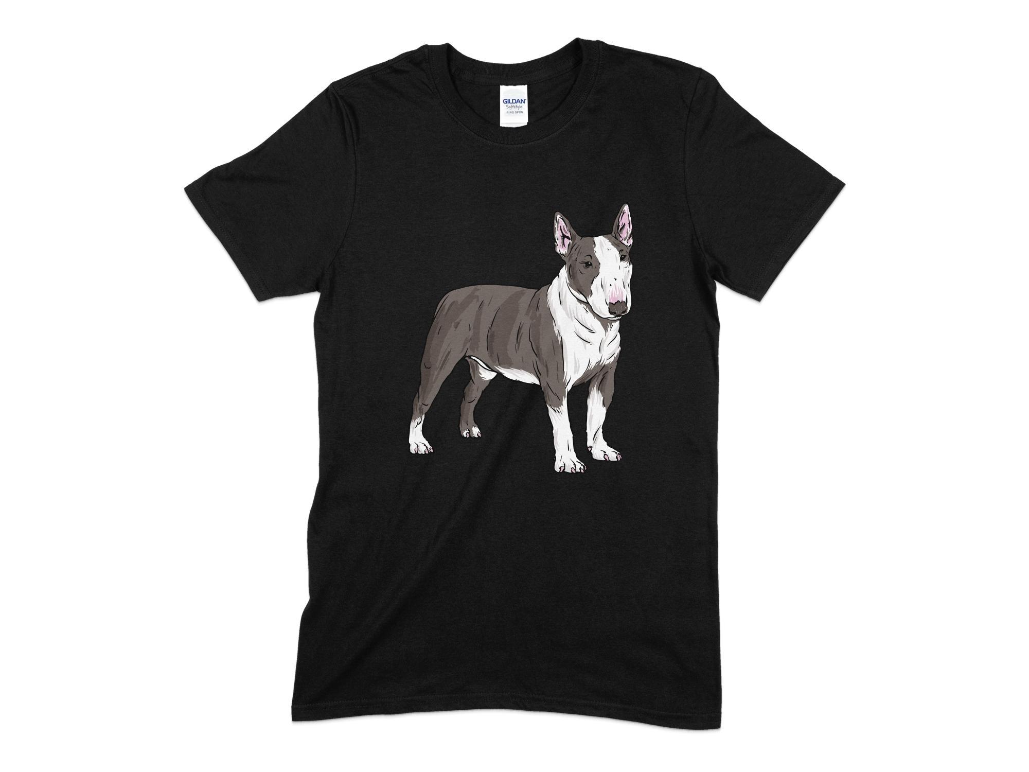 Miniature Bull Terrier Unisex T-Shirt-Tinted Tees