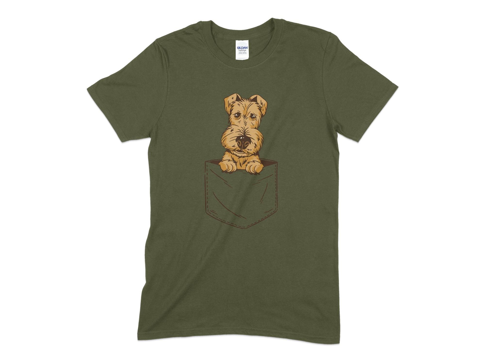 Dog Pocket Unisex T-Shirt-Tinted Tees