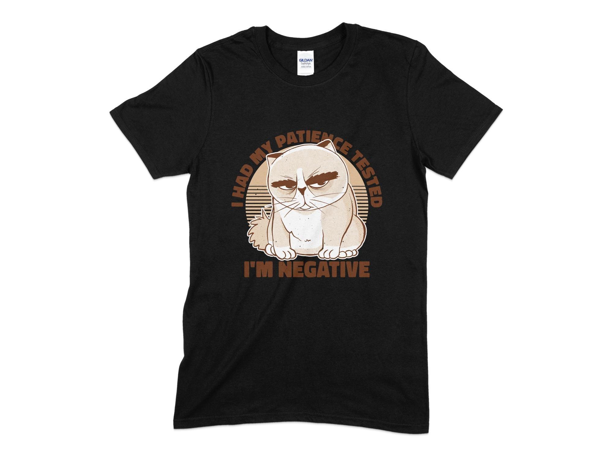 Bitter Cat Negative Unisex T-Shirt-Tinted Tees