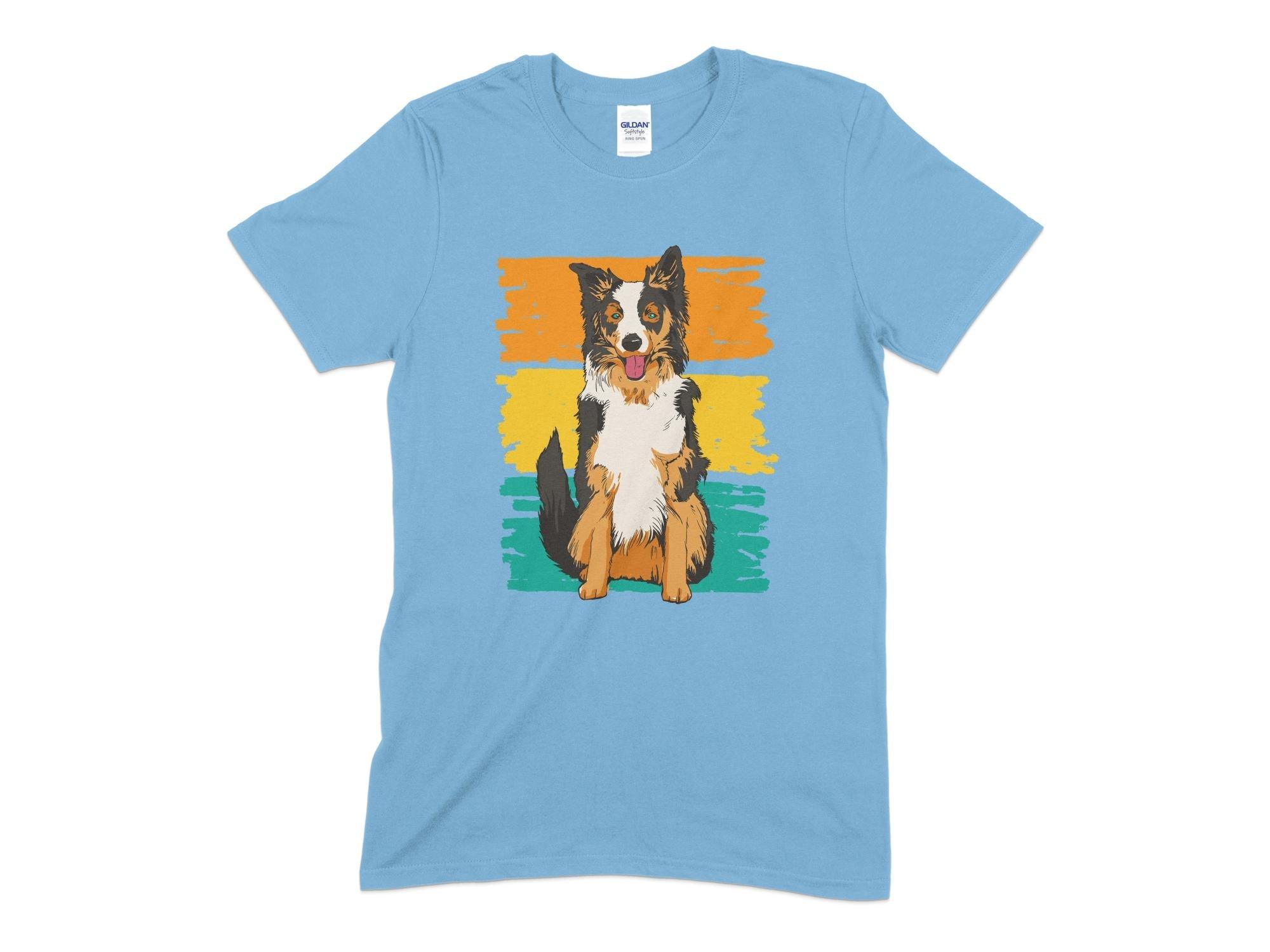 Border Collie Unisex T-Shirt - Tinted Tees