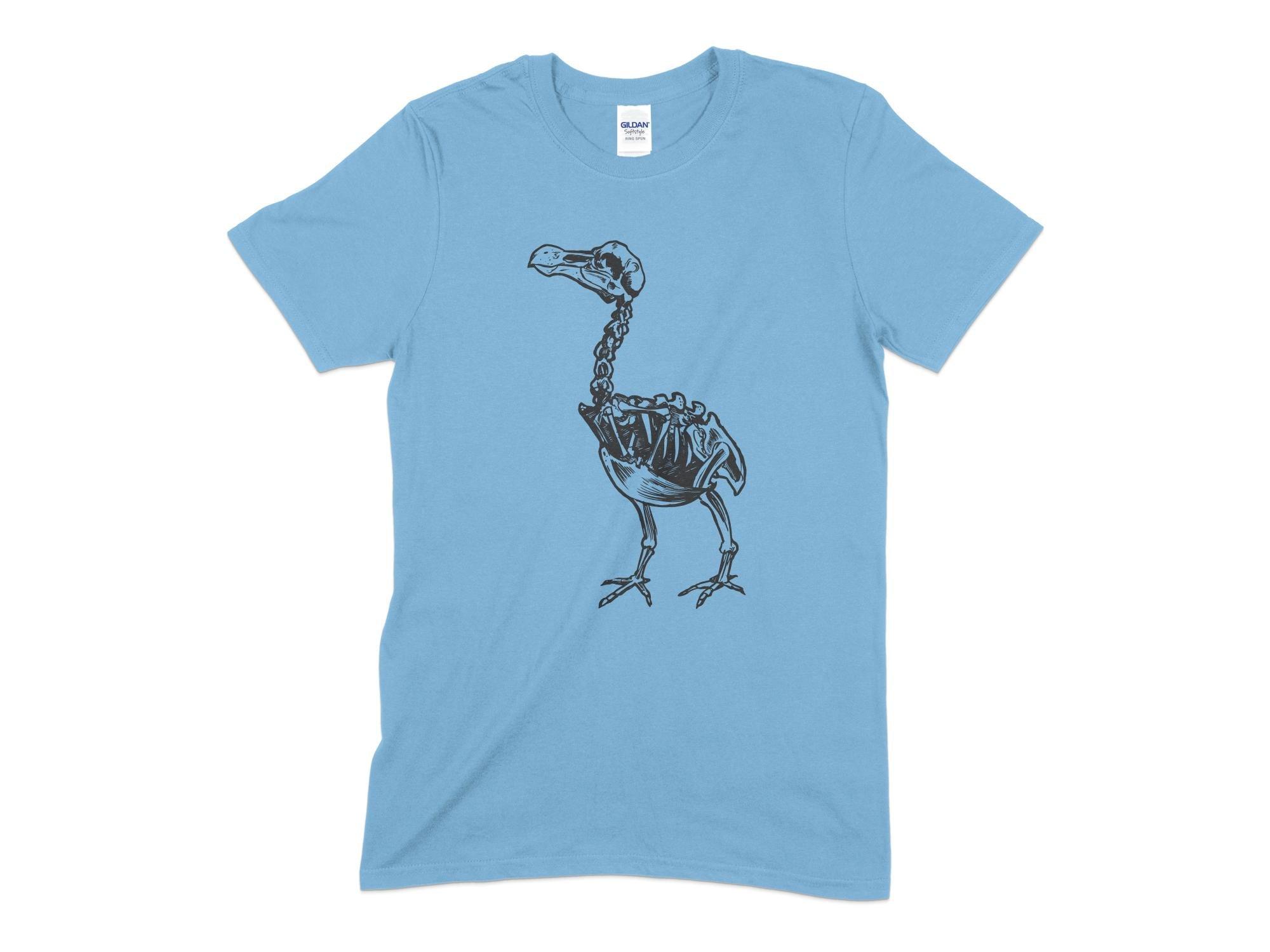 Dodo Bird Skeleton Unisex T-Shirt-Tinted Tees