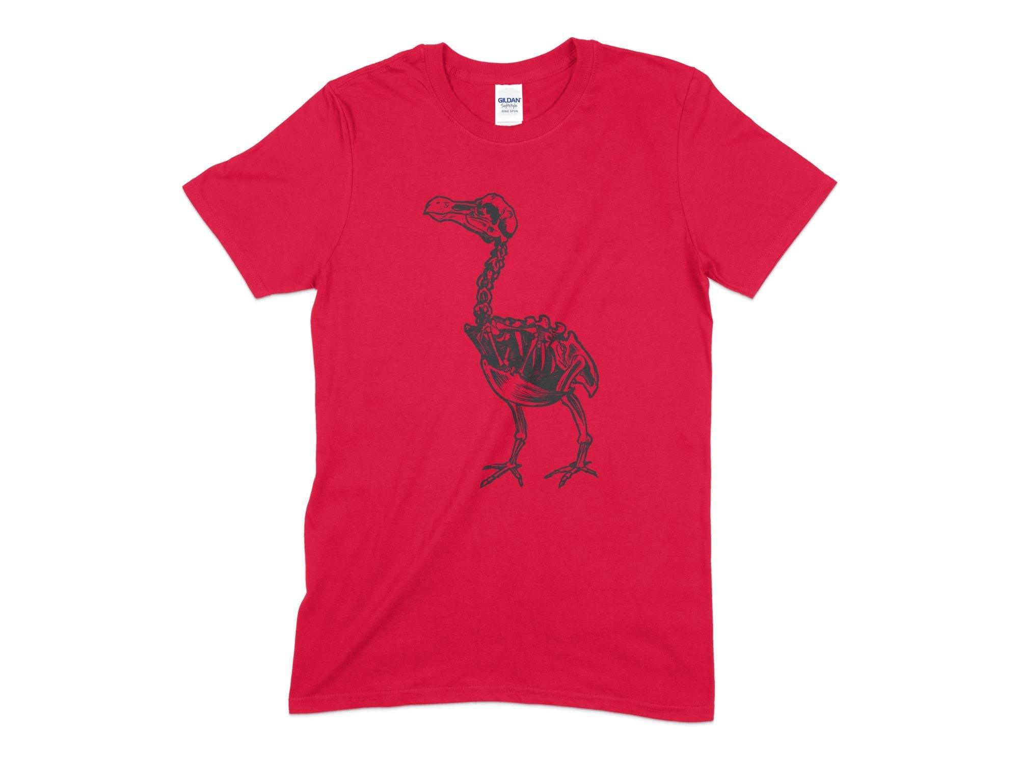 Dodo Bird Skeleton Unisex T-Shirt-Tinted Tees